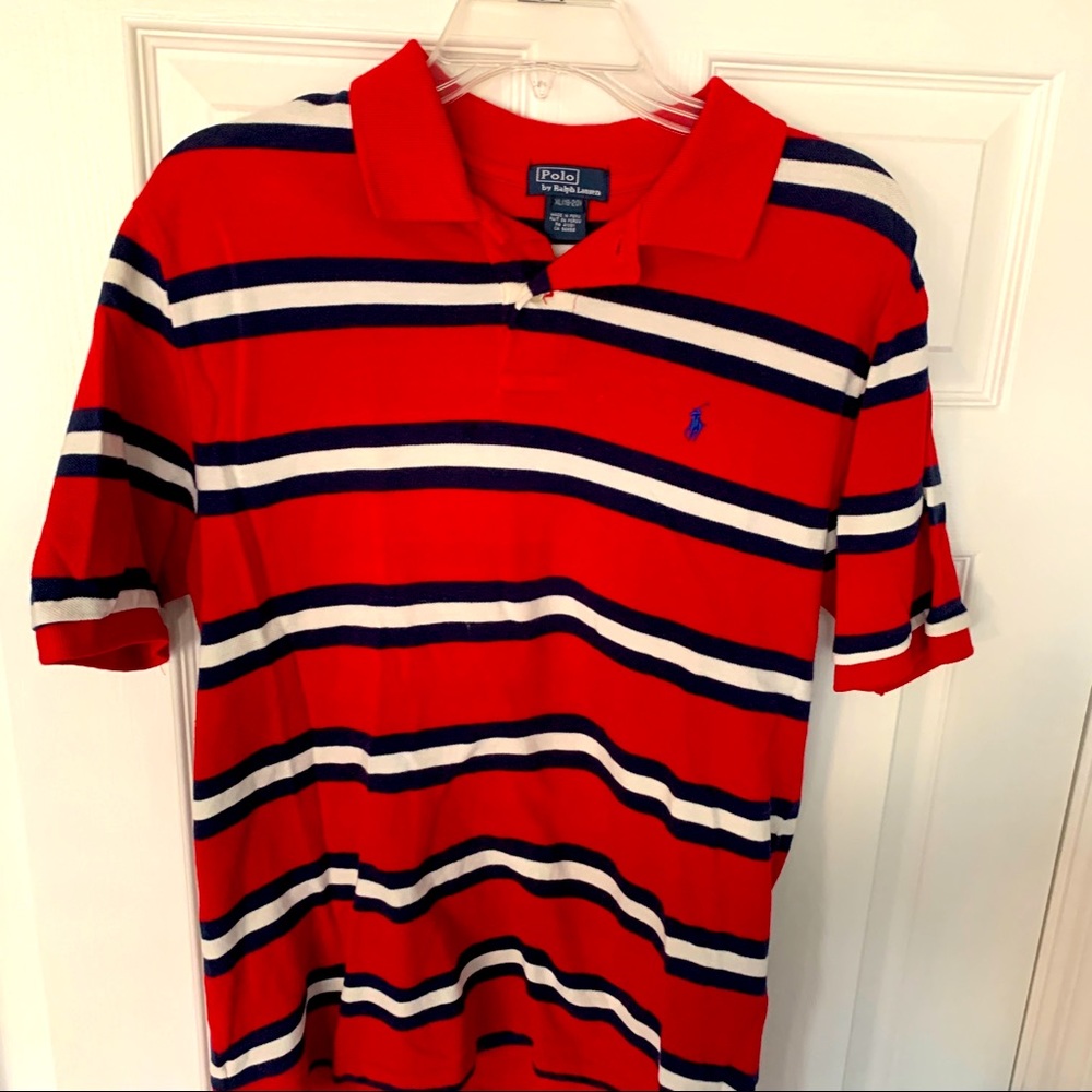 Polo by Ralph Lauren short sleeve boys polo. Size Xl (18-20)